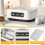 1.6L Large Yogurt Maker Machine with Temperature Control  Timer Automatic Shut-Off for Home Use UK Plug 5