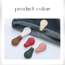 4PCS Magnetic Pants Hem Clip Invisible Trouser Cuff Fastener Clip Sleeve Tool for Clothing Belts Pants Jeans Brown