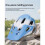 Casco per Bicicletta MTB Regolabile Casco da Montagna con Visiera per Uomini e Donne C 8
