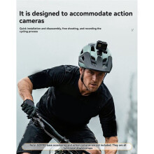 Mountain Bike Helm MTB Cycling Helm with Visor for Trail Riding A