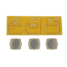 For Wonder Swan Color WSC Menu Button DIY Power Button Replacement Set for Console Repair and Customization Menu Button