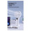 Portable Handheld Small Fan LCD Display with 6-Speed Wind Power Handheld/Vertical Multi-Purpose Small Fan Deep 4