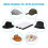60 Pcs Hat Size Reducer, Hat Sizer Reducer Insert, Make Smaller Sweatband, Self Adhesive Resizer Foam Tape for Hat Cap 8