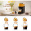 Double Espresso Reusable Coffee Pod, for  Vertuo Next,Coffee Capsule Shell Reusable Filter 230ml 6