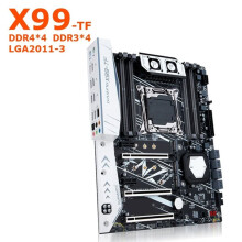 X99-TF GAMING Moederbord LGA2011-3 4xDDR4/DDR3 M.2 PCIe3.0 ARGB SATA3.0 voor Xeon E5 V3/V4