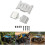 D1RC RCRFC 1/10 Rainforest Tank Shield Metal Armor Chassis Armor Accessories 6