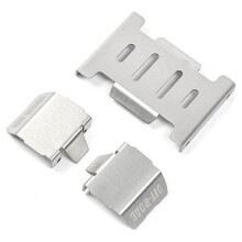 D1RC RCRFC 1/10 Rainforest Tank Shield Metal Armor Chassis Armor Accessories