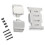 D1RC RCRFC 1/10 Rainforest Tank Shield Metal Armor Chassis Armor Accessories 5