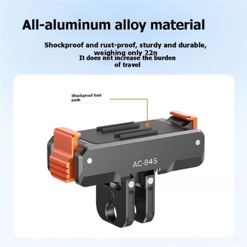 Magnetic Quick Release Adapter for  Osmo Action 5 Pro/6/ 360 Rotate Base Mount 1/4 Adapter Expansion Accessories 1