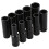 10 pc 1/2 inch Deep Impact Socket Tool Set 10-24mm Metric Garage Workshop 4-39 4