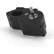 Metal R2 Gearbox Set LCG Ultra-Light for 1/10 RC Crawler Car for TRX4 AXIAL SCX10 RC4WD D90 Upgrade Parts