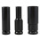 10 pc 1/2 inch Deep Impact Socket Tool Set 10-24mm Metric Garage Workshop 4-39 6