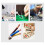 Rechargeable Wireless Soldering Iron Kit Digital Adjustable Temperature Cordless Solder Pen with Multiple Soldering Tips 6