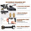 66Pcs 3D Printer Tools Kit with Storage Case, 3D Printer Accessories - Deburring Tool, 3D Printer Removing Scrapers 7