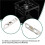 Scraper for  A1/X1/P1/H2S/X2D/H2D/P2S CNC All-Metal Scraper Blade Heated Bed Scraper 3D Printer Accessories 3