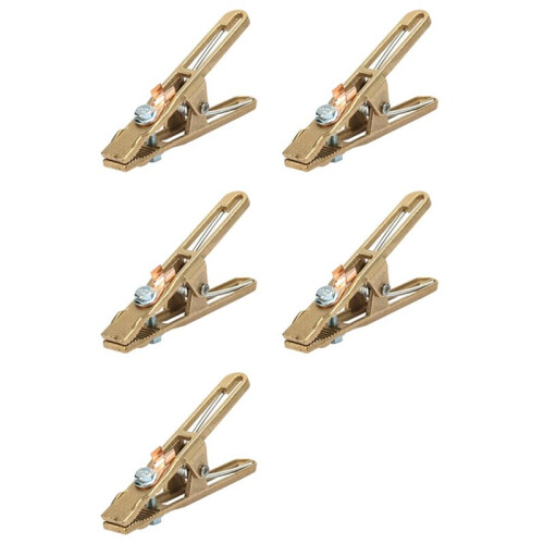 5X Machine Grounding Clamp TIG Welding Machine Brass Grounding Clamp (260A)