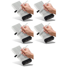Acid Brushes - 240 Count 3/8 Inch Horsehair Acid Flux Brushes, Disposable Glue Brushes for Woodworking, Epoxy Brushes