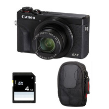 CANON Compact PowerShot G7X MARK III + Tas en SD-kaart 4 Go