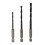 75 Pcs High Speed Steel Titanium Coated Drill Bits Set 3 4 5 mm Hex Shank 6