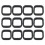 96Pcs String Trimmer Air Filter Kit for  TH23D TH26D TH23 TH26 TJ27 Trimmer Engine for 11010-2530 5