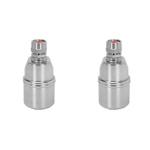 2pcs 3/4Inch Top Water Inlet Floating  Valve, Fully Automatic Water Level Control Float Valve,  Float Valve
