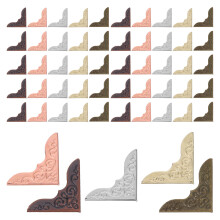 100St Metalen Boekhoeken Set Voor Albums En Scrapbooks, Duurzaam Ijzer
