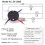 5X Ceiling Fan  Kit 3 Speed 4 Wire, Zipper Speed Control , ZE-208S Pull Wire  with Rope Silver 6