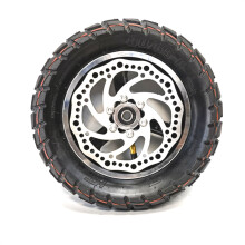 10 Inches Scooter Tire Tubeless Tire Full Wheel with Hub Universal for 10X3.0 255X80 Scooter Tires,Off-Road Tires