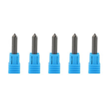 5X Brocas de Grabado de Diamante PCD Grabador Herramientas de Tallado CNC Cortador de Fresado de Carburo de Piedra en Mármol de Granito D6XL40X90