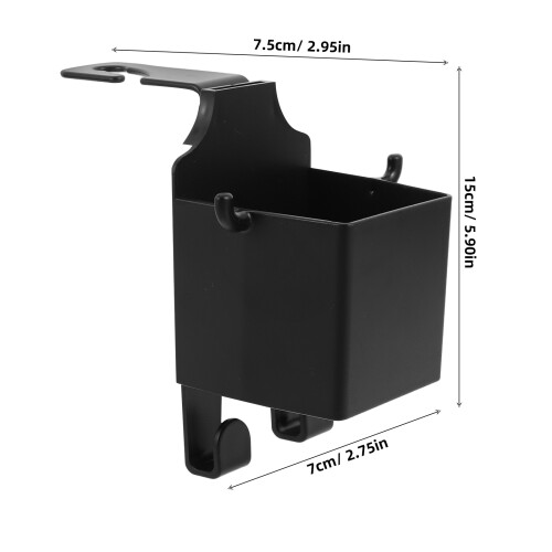 1ABS Duurzame Organizer Met Haak En Bekerhouder Auto 1