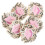 6St Mode Roze Afstudeercap Speld Duurzame Zinklegering 5