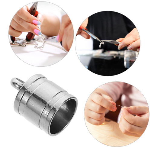 20St Multifunctionele Rvs Einde Caps Voor DIY Sieraden 2