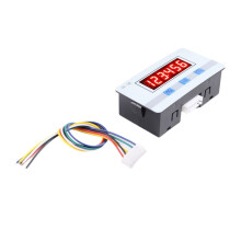 Digital Counter Module /AC5V-24V Hour Meter Calculator Electronic Totalizer with NPN and PNP Signal Interface