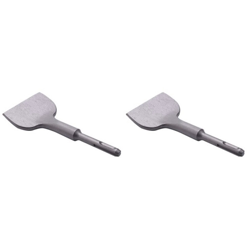 2X SDS  Tile Chisel Width 75mm Length 165mm Angle 15  Chisel Chisel Cemented Carbide Professional Tool