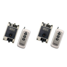 2X Wireless Remote Control Motor Speed Regulator 12V 24V
