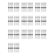 Hanger Bolts, M10 X 200 mm, Pre-Assembled, V2A, Height-Adjustable, for Photovoltaic Solar Mounting Roofs, 80 Pack