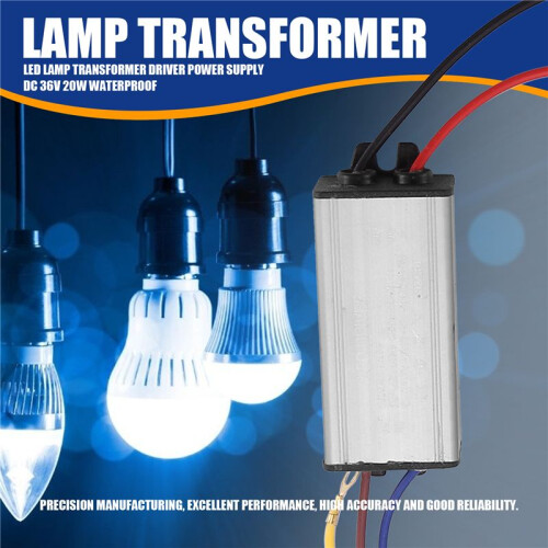 LED Lamp Transformer Driver Power Supply  36V 20W Waterproof 2