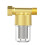 3X Messing Sedimentfilter, Herbruikbaar Sedimentwaterfilter, Inline Wasmachinefilter voor Wasmachine, Douche, Tuinslang 3