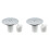 2X Plumbing Bathroom Floor Drain Plastic Shower Drain Floor Drain 1