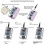2X Wireless Remote Control  Motor Speed Regulator  12V 24V 8