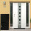 Weatherproof Metal Parcel Box with Lockable Compartment 3