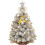 Artificial Tabletop Christmas Tree with LED Lighting 60 cm Silver — led artificial christmas tree 1
