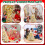 Artificial Tabletop Christmas Tree with LED Lighting 60 cm Silver — led artificial christmas tree 7