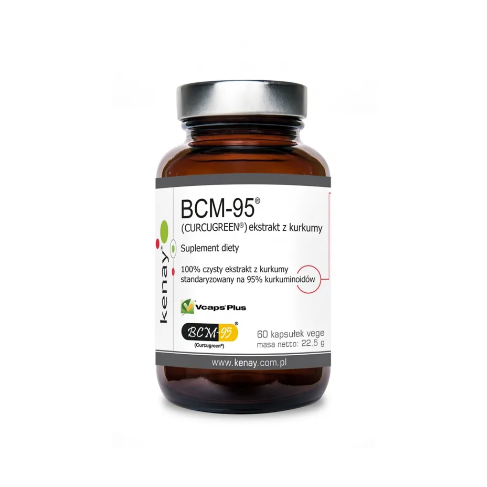 KENAY BCM-95 Turmeric Extract 60 Capsules - Image 2