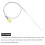 K Type Thermocouple with Plug, Meter Temperature Sensor Probe -50 to 1100C,3.3ft Wire 1x150mm 1