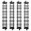 4St Mini Train Track Set Onderdelen Plastic Voor Creatief 1