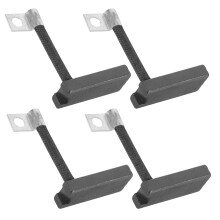 4St Starter Brush Set Voor Golf Cart Motor Duurzaam Zwart Metaal