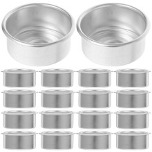 20St Mini Aluminium Kaarsenbakjes Voor Creatieve Kaarsen Maken