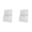 2X Practical Magnetic Wall File Holders  Holder Whiteboard Versatile Storage Box Desktop Container Easy to Store 1