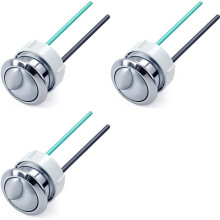 3X Light Dual Flushing Toilet Push Button Spare Parts,Top Toilet Button for Geberit & Part,1.5inch(38mm)